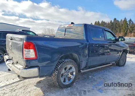 2021 Ram 1500 Big Horn/Lone Star z USA, uszkodzony, nr VIN 1C6SRFFT8MN834777